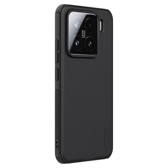 Husa NILLKIN pentru Xiaomi 15, Frosted Shield, pentru MagSafe, negru