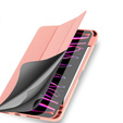 Husă pentru iPad Pro 13" 2024, Dux Ducis Domo, roz