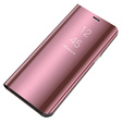 Huse pentru Oppo A16 / A16s / A54s, Clear View, roz rose gold