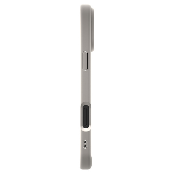 Carcasa Spigen pentru iPhone 16 Pro Max, Ultra Hybrid, transparent / titan + sticlă temperată 9H
