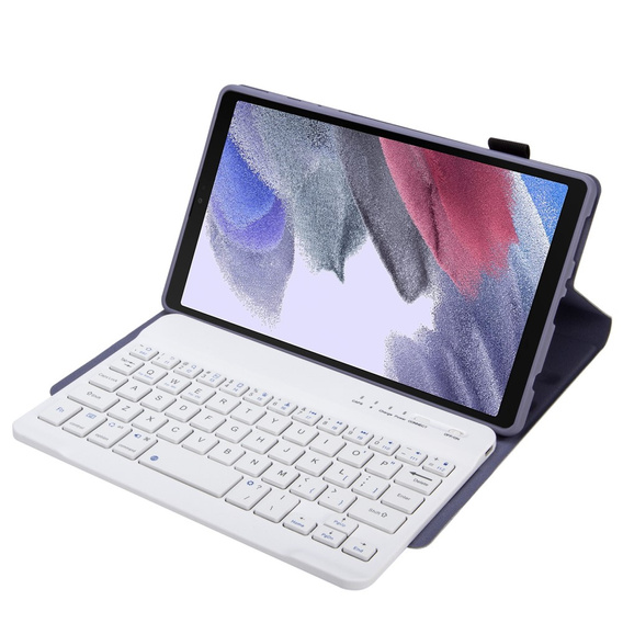 Carcasă + tastatură Samsung Galaxy Tab A7 Lite 8.7 T220 / 225, violet