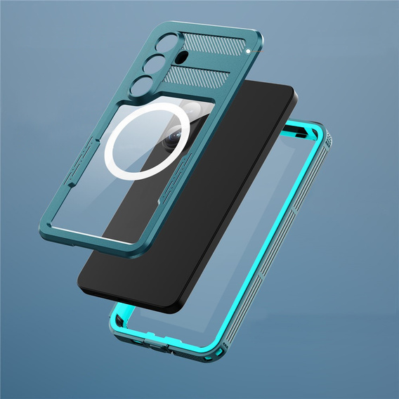 Husă impermeabilă REDPEPPER pentru Samsung Galaxy S26, albastră