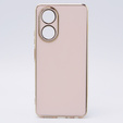 Husă pentru Oppo A58 4G, Glamour CamShield, roz rose gold
