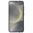 Carcasa pentru Samsung Galaxy S25+ Plus, Carbon Fiber MagSafe, gri
