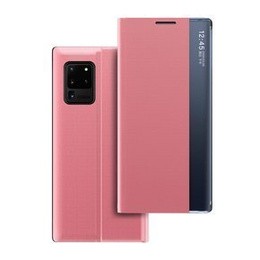 Husă cu clapetă pentru Samsung Galaxy A72 5G, Side View, roz