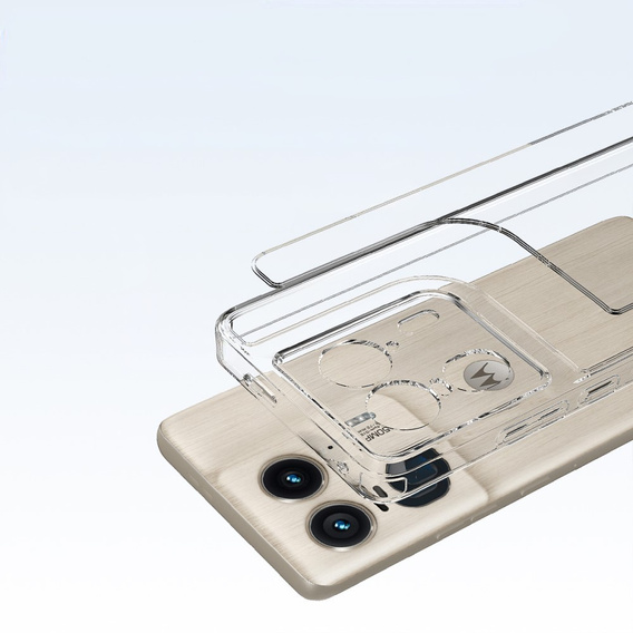 Huse pentru Motorola Edge 50 Ultra, Fusion Hybrid, transparentă