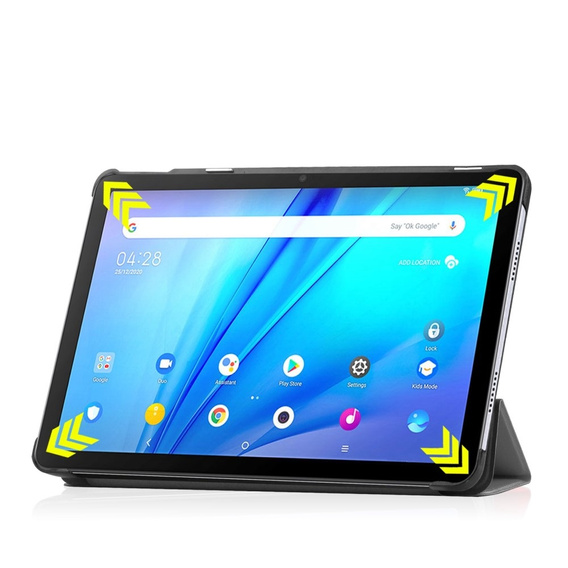 Husă pentru TCL Tab 10s 9081X / TCL Tab 10s 9080G 2021, Smartcase, gri