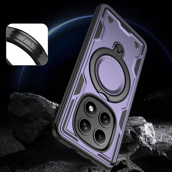 Husă magnetică cu suport pentru Xiaomi Redmi Note 15 5G / Poco M8 5G