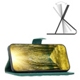 Cu clapetă pentru Motorola Edge 50 Pro 5G, Wallet, BINFEN COLOR, verde
