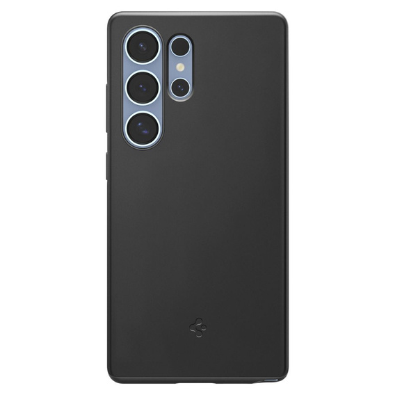 Carcasa Spigen pentru Samsung Galaxy S25 Ultra, Thin Fit Mag, negru + sticlă temperată 9H