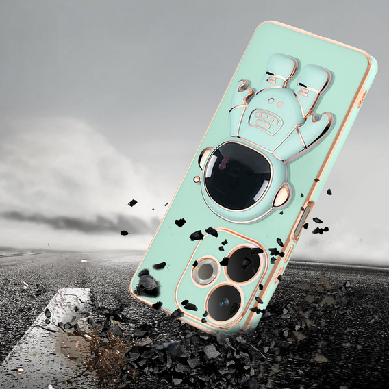 Huse pentru Oppo A5 Pro 5G, Astronaut, verde