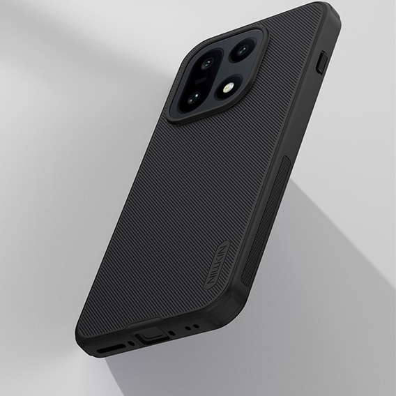 Husă NILLKIN Super Frosted Shield pentru OnePlus 15 5G, negru