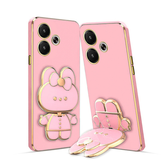 Carcasă pentru Xiaomi Redmi 13, Bunny, roz