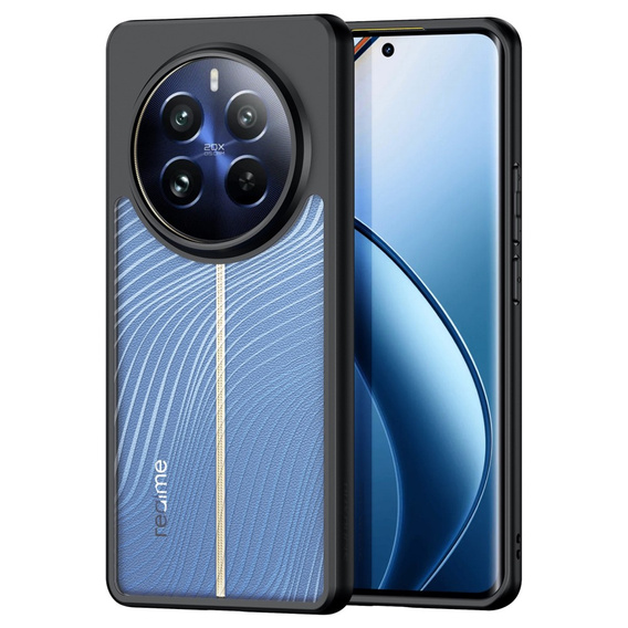 Husa DuxDucis pentru Realme 12 Pro / 12 Pro+ 5G, Aimo case, transparent / negru