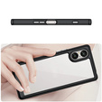 Huse pentru Sony Xperia 10 VI, Fusion Hybrid, transparent / negru