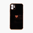 Huse pentru Apple iPhone 11, Electro heart, negru