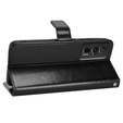 Cu clapetă pentru Poco F5 Pro 5G, Crazy Horse Wallet, negru