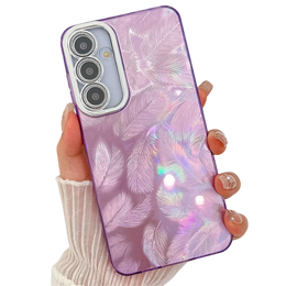 Carcasa pentru Samsung Galaxy A36 5G / A56 5G, Feather, violet