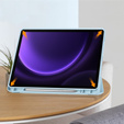 Husă pentru Samsung Galaxy Tab S10 Lite / S10 FE / S9 FE, Smartcase cu spațiu pentru stylus, albastru