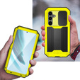 Husă blindată pentru Samsung Galaxy S25+ Plus, R-JUST, galben