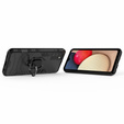 Huse pentru Samsung Galaxy A02S, Kickstand Ring, negru