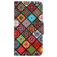 Cu clapetă pentru Xiaomi Redmi 13C / Poco C65, Wallet, Ethnic Style, multicolor