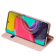 Dux Ducis Huse pentru Samsung Galaxy M53 5G, Skinpro, roz rose gold