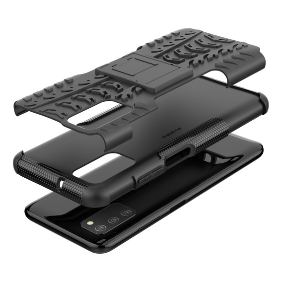Huse pentru Samsung Galaxy A03s, Tire Armor, negru