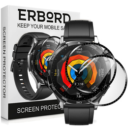2x ERBORD Hybrid Glass pentru Huawei Watch GT 5 46mm