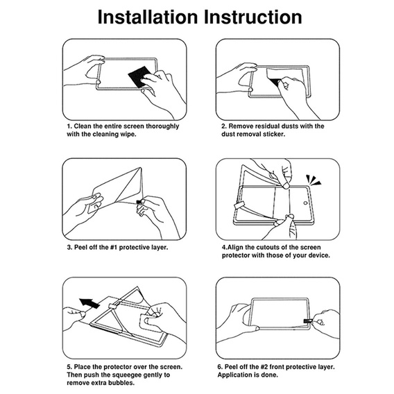 Folie protectoare Paperfeel pentru Lenovo Tab One