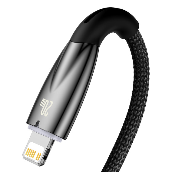 Baseus Glimmer USB-C la Lightning 20W 2m cablu pentru iPhone