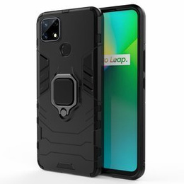 Huse pentru Realme 7i, Kickstand Ring, negru