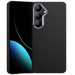 Carcasa BENKS Kevlar pentru Samsung Galaxy S25+ Plus, pentru MagSafe, Carbon Fiber, negru