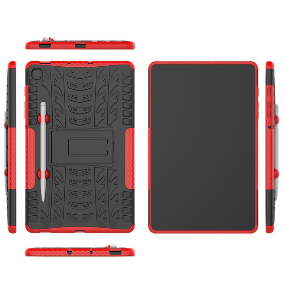 Huse pentru Samsung Galaxy Tab S6 Lite, Tire Armor, roșu