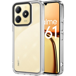 Huse pentru Realme C61, Fusion Hybrid, transparentă