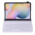 Carcasă + tastatură Samsung Galaxy Tab Tab S7/S8 T870 T875, roz rose gold