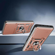 Husă blindată pentru Honor 400 Lite, CamShield Slide, roz