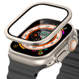 Szkło Hartowane z Ramką do Apple Watch Ultra 49mm, Złote