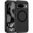 Carcasă cu ramă pentru Google Pixel 8A, pentru MagSafe, negru