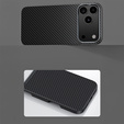 BENKS Kevlar Armor Air Carbon Fiber 600D A070 la cazul MagSafe pentru iPhone 17 Pro Max