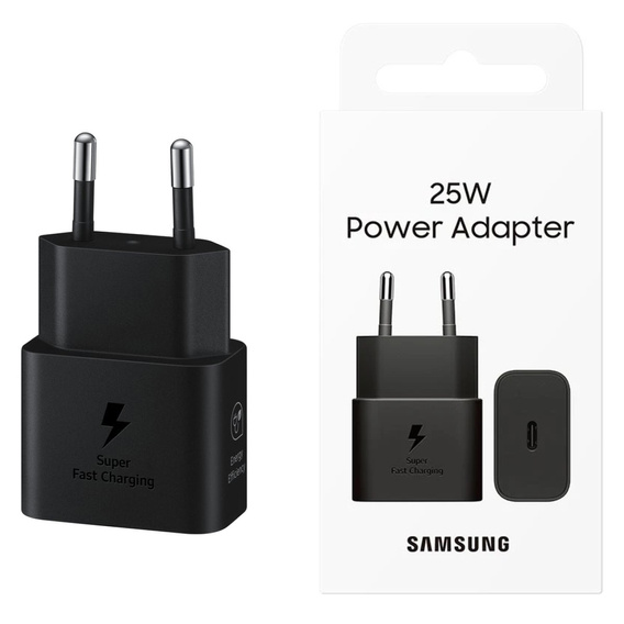 Încărcător de rețea Samsung EP-T2510NBEGEU 25W USB-C (negru)