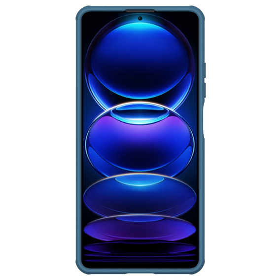 Carcasă blindată Nillkin pentru Xiaomi Redmi Note 12 Pro+ 5G, CamShield Pro, albastru