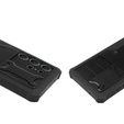 Husă pentru Samsung Galaxy S24 Ultra, ERBORD Rugged MagSafe Case, negru (două rame)