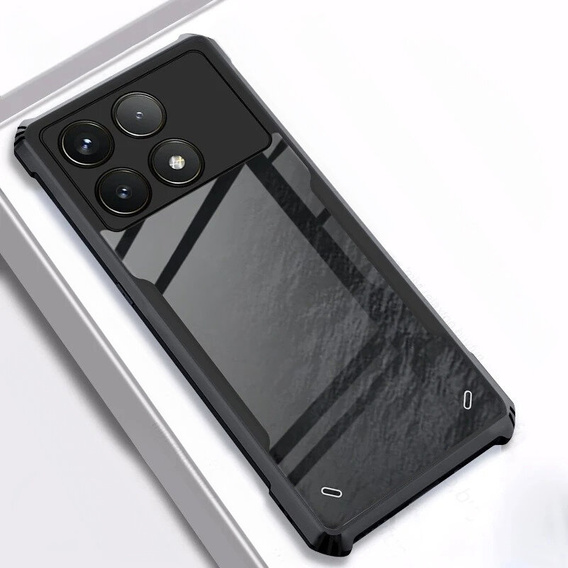 Huse pentru Xiaomi Poco F6 Pro, AntiDrop Hybrid, negru