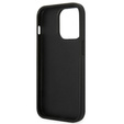 Karl Lagerfeld Huse pentru iPhone 14 Pro Max, Saffiano Karl's Head Patch, de argint