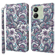 Cu clapetă pentru Xiaomi Redmi 13C / Poco C65, Wallet, Flowers