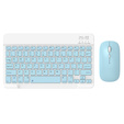 Set tastatură wireless și mouse Bluetooth pentru Android/Windows, albastru