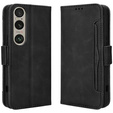 Cu clapetă pentru Sony Xperia 1 VI, Card Slot, negru