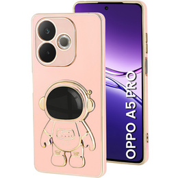 Huse pentru Oppo A5 Pro 5G, Astronaut, roz