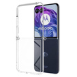 Huse pentru Motorola Razr 50 Ultra, Fusion Hybrid, transparentă